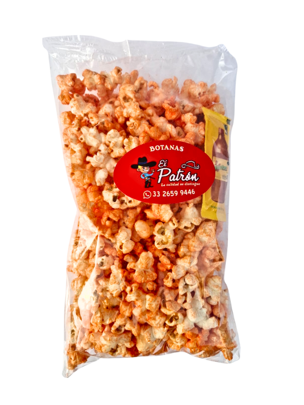 Palomita de maiz con sabor a queso